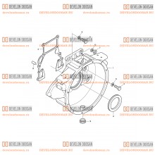 003 FLYWHEEL HOUSING