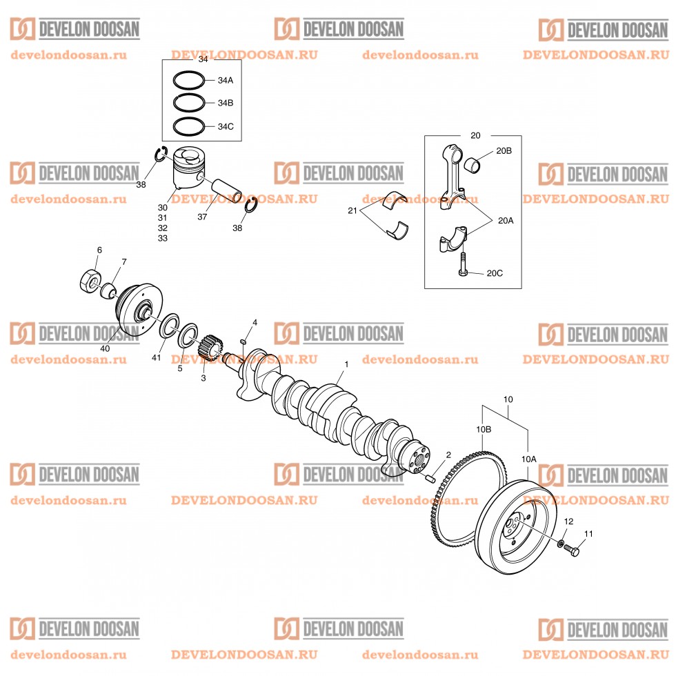 004 CRANK SHAFT