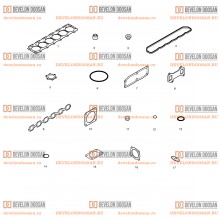 019 OVER HAUL GASKET KIT-TOP