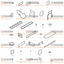 020 OVER HAUL GASKET KIT-ALL