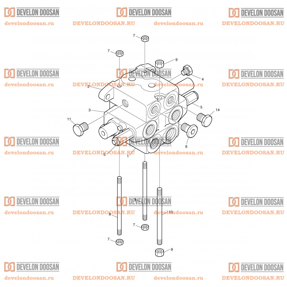 4196 CONTROL VALVE-ARTI.BOOM  [ 1820~ ]