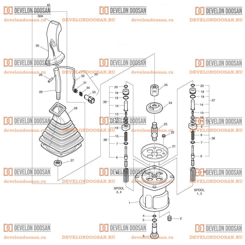 4201 REMOTE CONTROL VALVE  [ 2220~ ]