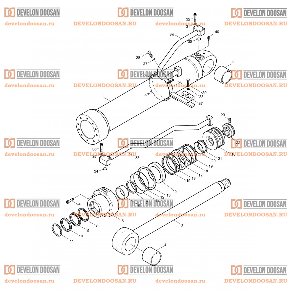 4250 BOOM CYLINDER-L.H