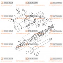 4290 BUCKET CYLINDER-6.2m ARM