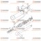 4310 BOOM CYLINDER(R.H)-LOCK VALVE