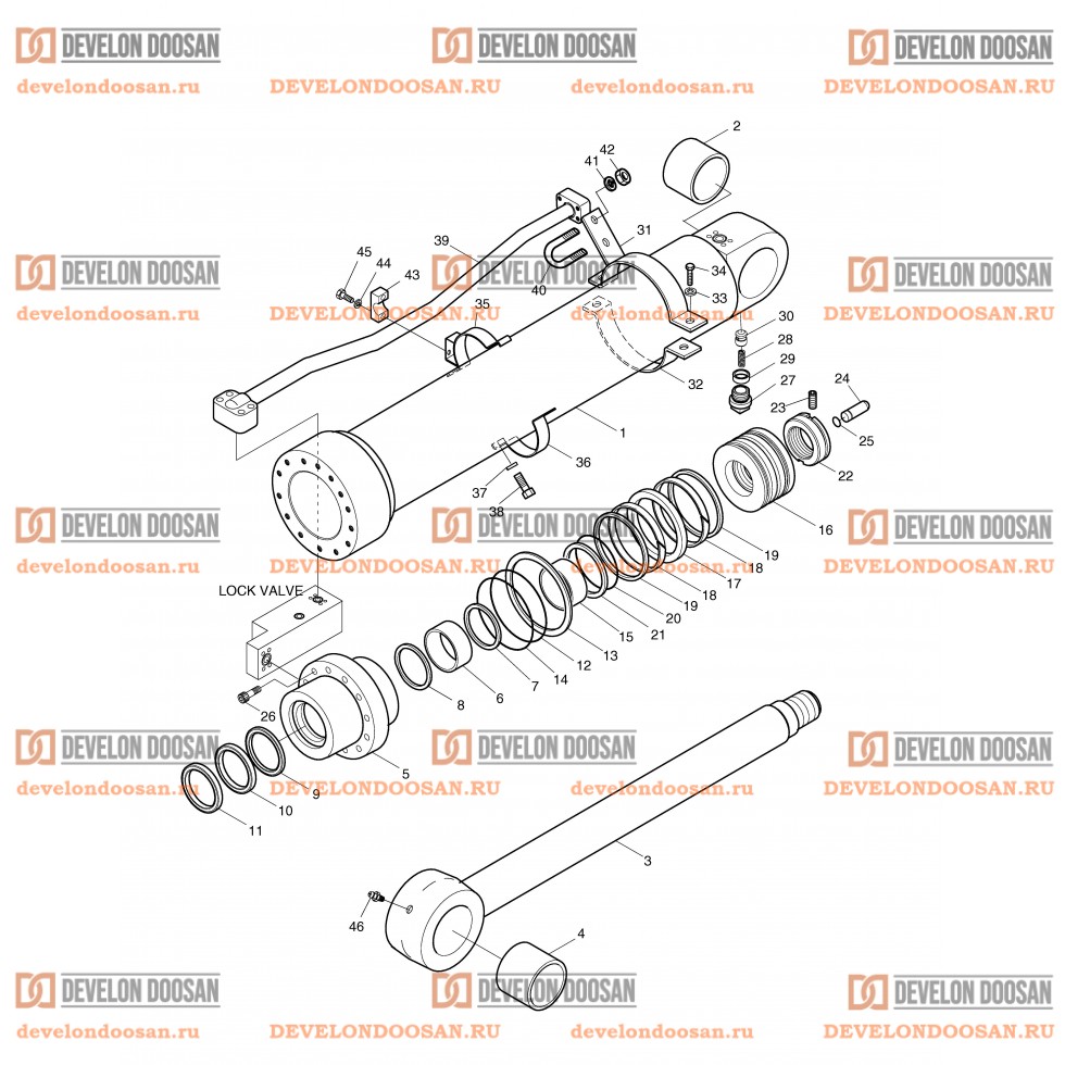 4320 ARM CYLINDER-LOCK VALVE