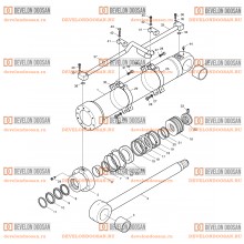 4330 BOOM CYLINDER(L.H)-ARTI.BOOM