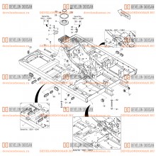 2100 TRACK FRAME-LONG(DX225LCA)