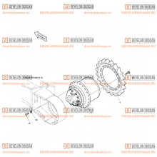 2110 TRAVEL DEVICE(DX225LCA)