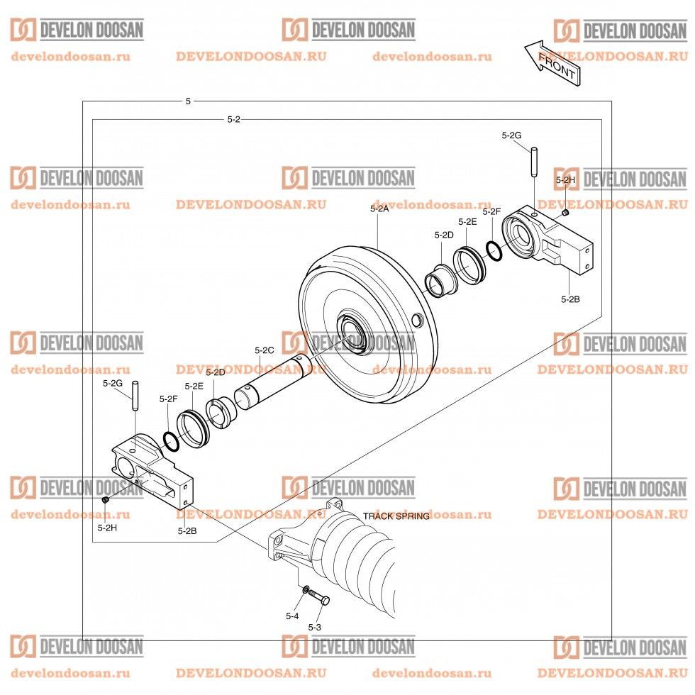 2125 IDLER(DX220A)