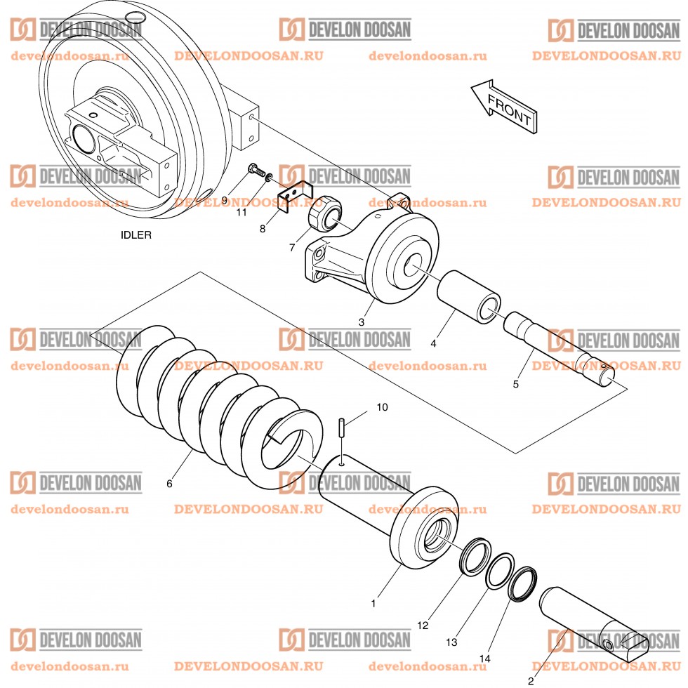 2130 TRACK SPRING  [ 5001~13608 ]
