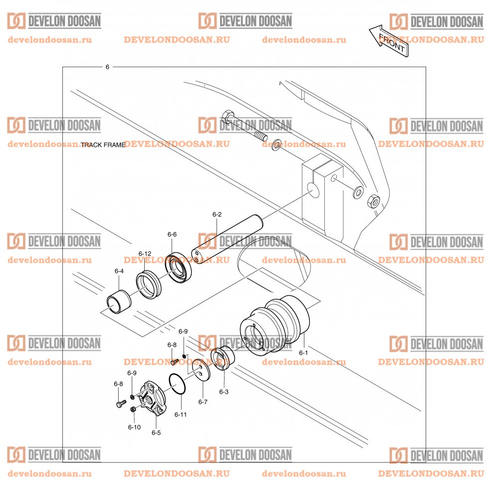 2141 UPPER ROLLER [6979~18443]