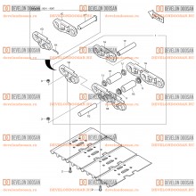 2170 TRACK SHOE ASS`Y - 600G(DX225LCA)