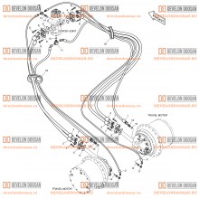 2185 TRAVEL PIPING - STD(DX220A)
