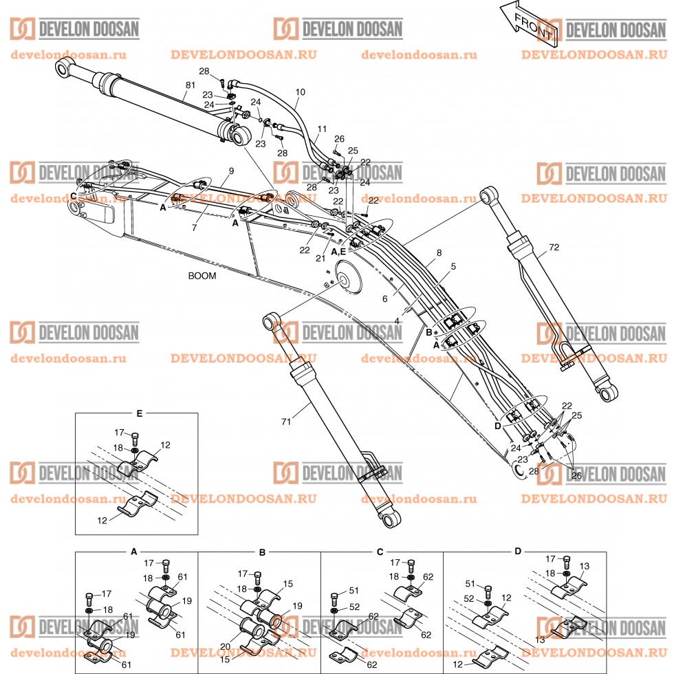 3130 BOOM PIPING