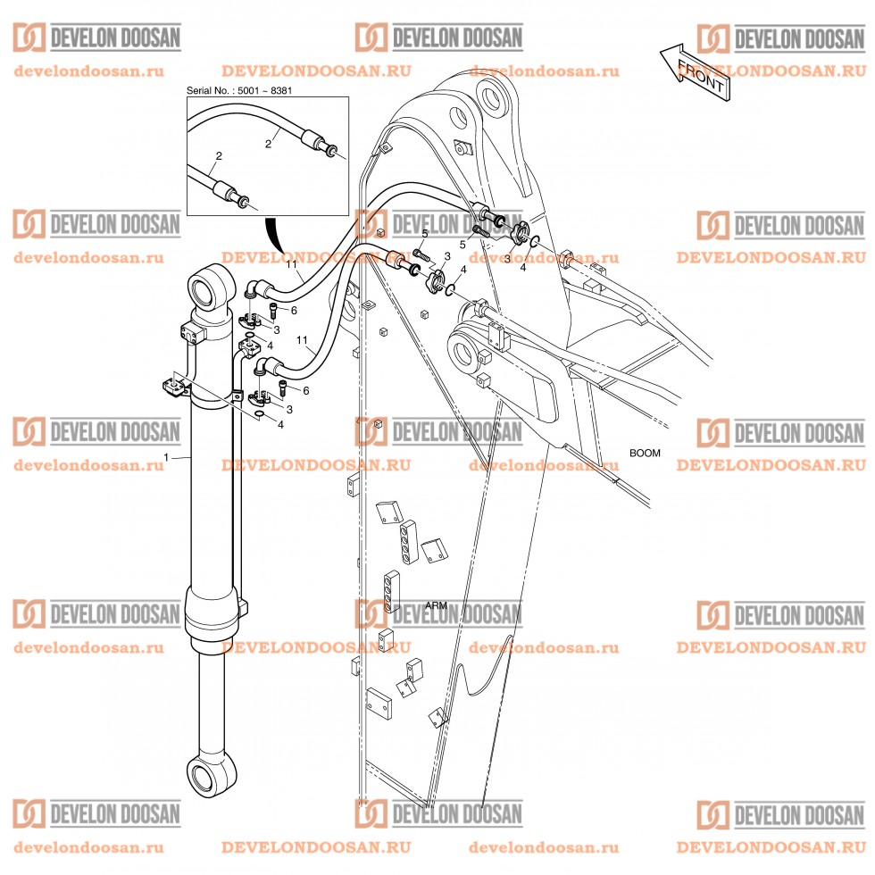3150 ARM PIPING