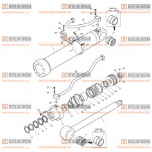 4241 BOOM CYLINDER - R.H.  [ 18444~ ]