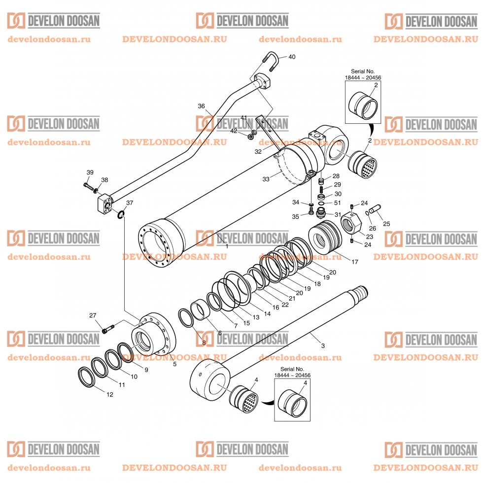4251 ARM CYLINDER  [ 18444~ ]