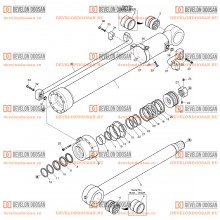 4261 BUCKET CYLINDER - ARM 2.9m  [ 18444~ ]
