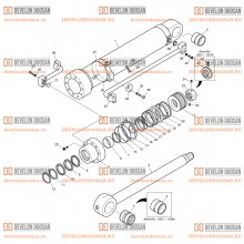 4280 BUCKET CYLINDER - ARM 2.4m [5001~18443]
