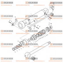 4281 BUCKET CYLINDER - ARM 2.4m [18444~]