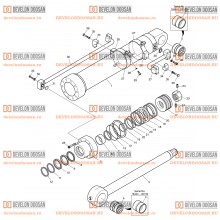 4291 BUCKET CYLINDER - ARM 3.5m  [ 18444~ ]
