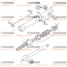 4301 BUCKET CYLINDER - ARM 6.2m  [ 18444~ ]