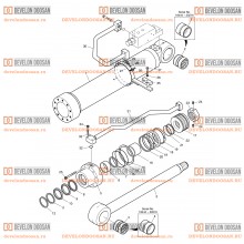 4311 BOOM CYLINDER - L.H (LOCK VALVE)  [ 18444~ ]
