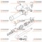 4311 BOOM CYLINDER - L.H (LOCK VALVE)  [ 18444~ ]
