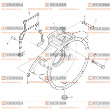 209 FLYWHEEL HOUSING
