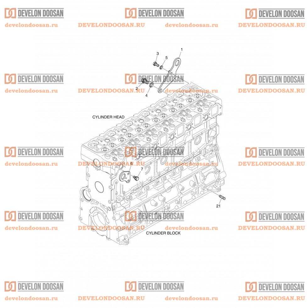210 ENGINE LIFTING HANGER