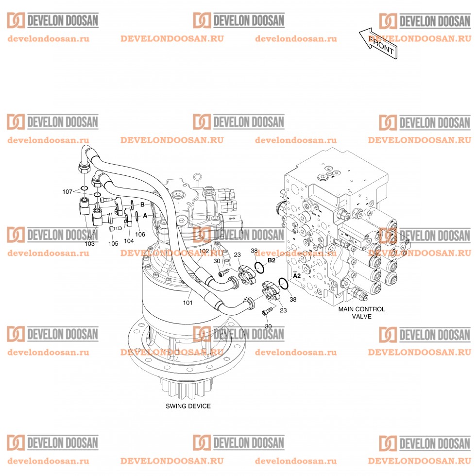 1300 MAIN PIPING(4) - SWING