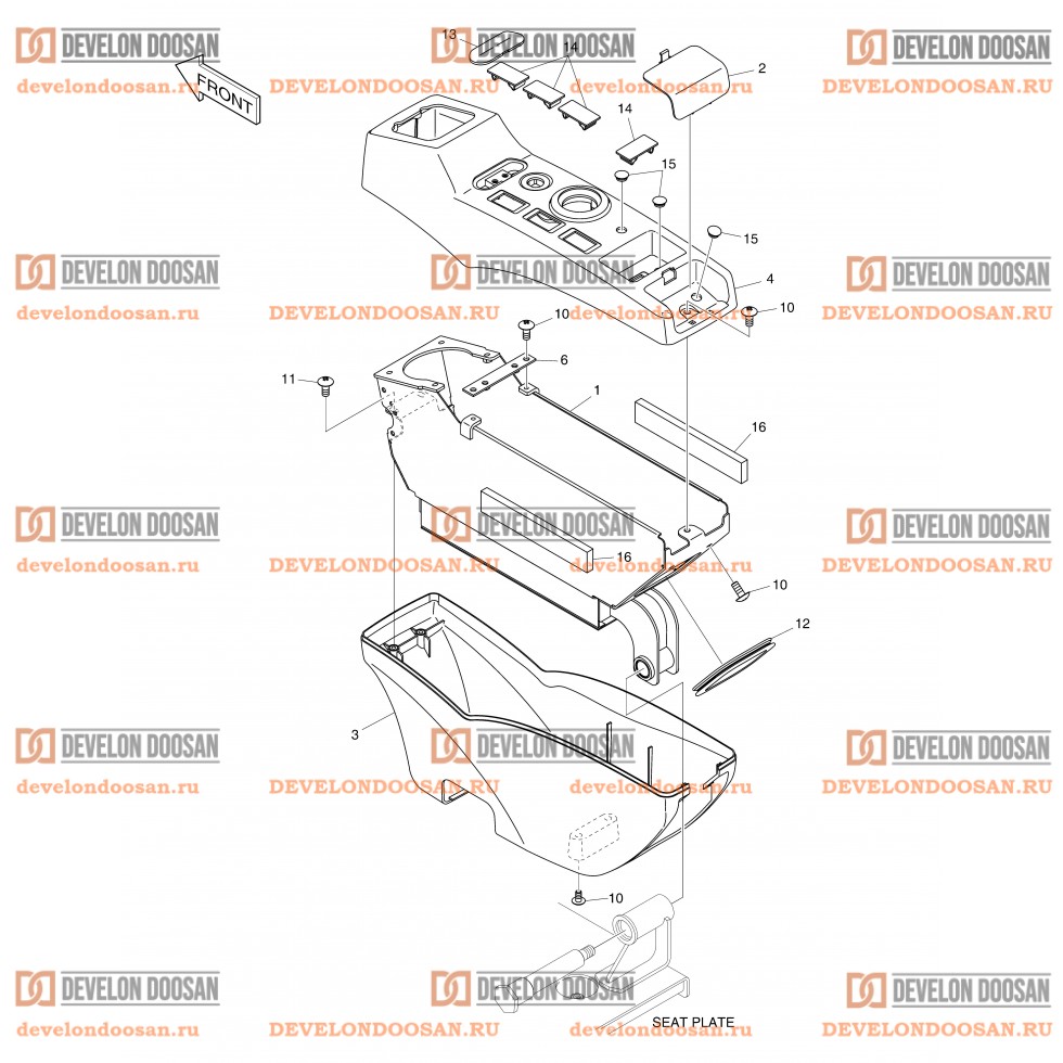 1420 CONTROL STAND - R.H