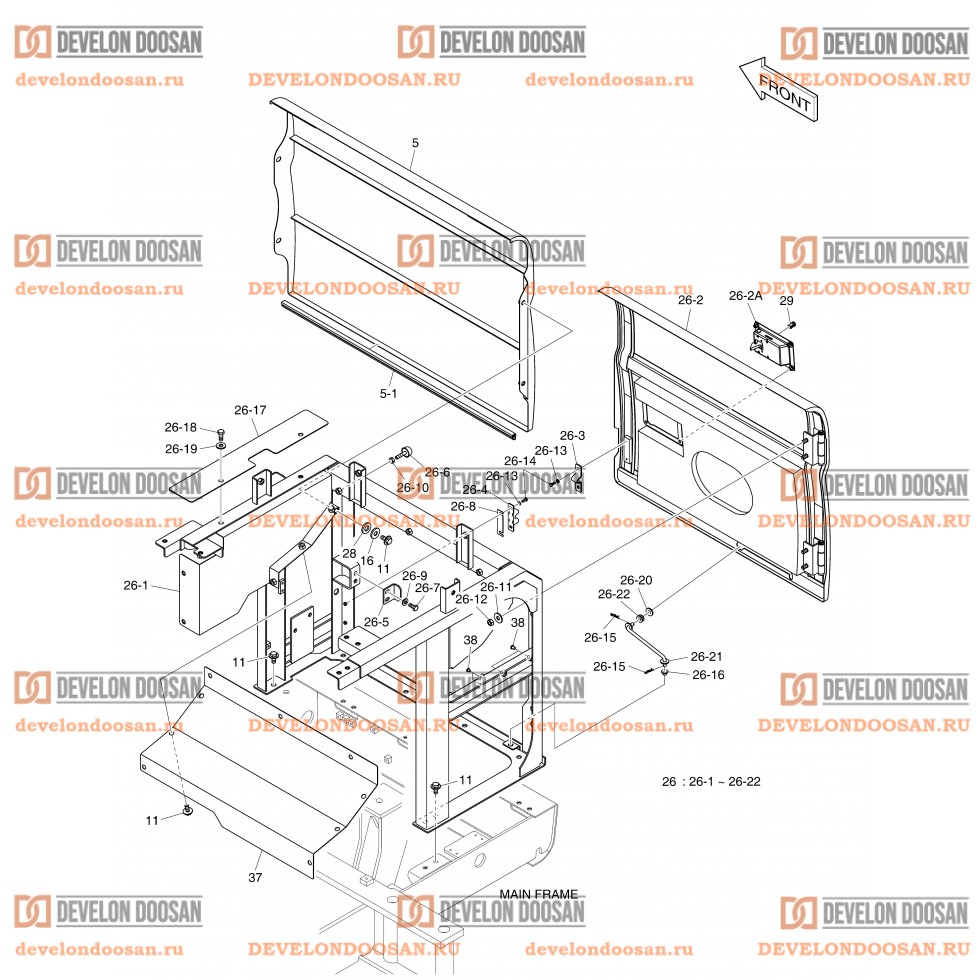 1620 SIDE DOOR - R.H
