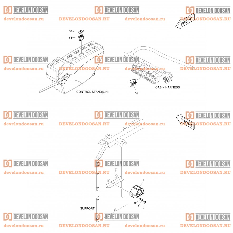 1780 TRAVEL/SWING ALARM ASS`Y