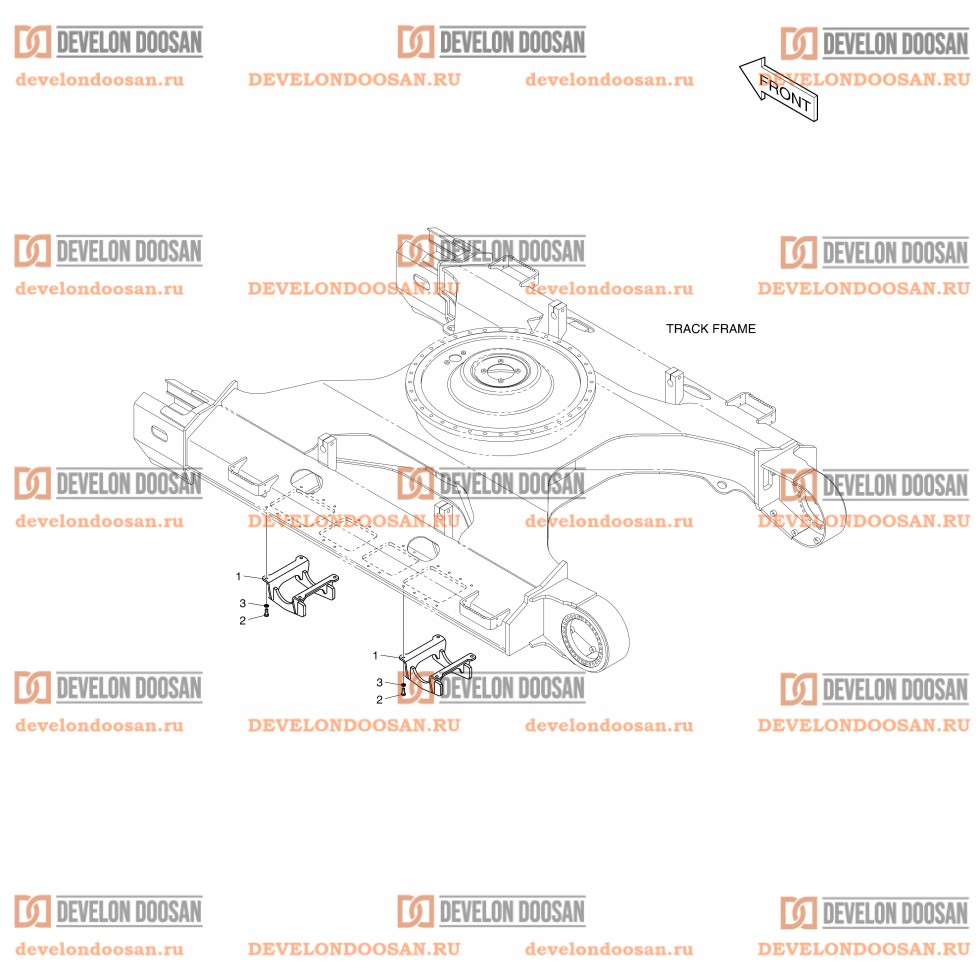 2110 TRACK GUARD - LONG(DX225LCA-7M)