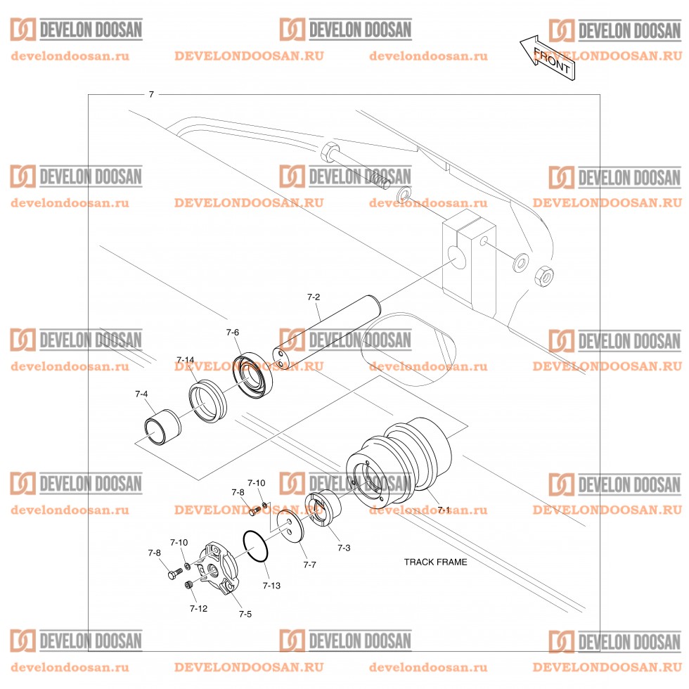 2161 UPPER ROLLER  [ 3311~ ]  [ 20007~ ]