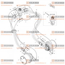2240 TRAVEL PIPING - SHORT(DX200A-7M)