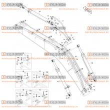 3140 BOOM PIPING - DX225LCA-7M