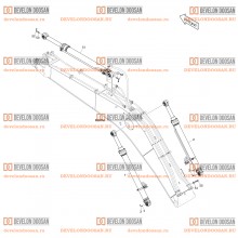 3170 BOOM PIPING - DX200A-7M