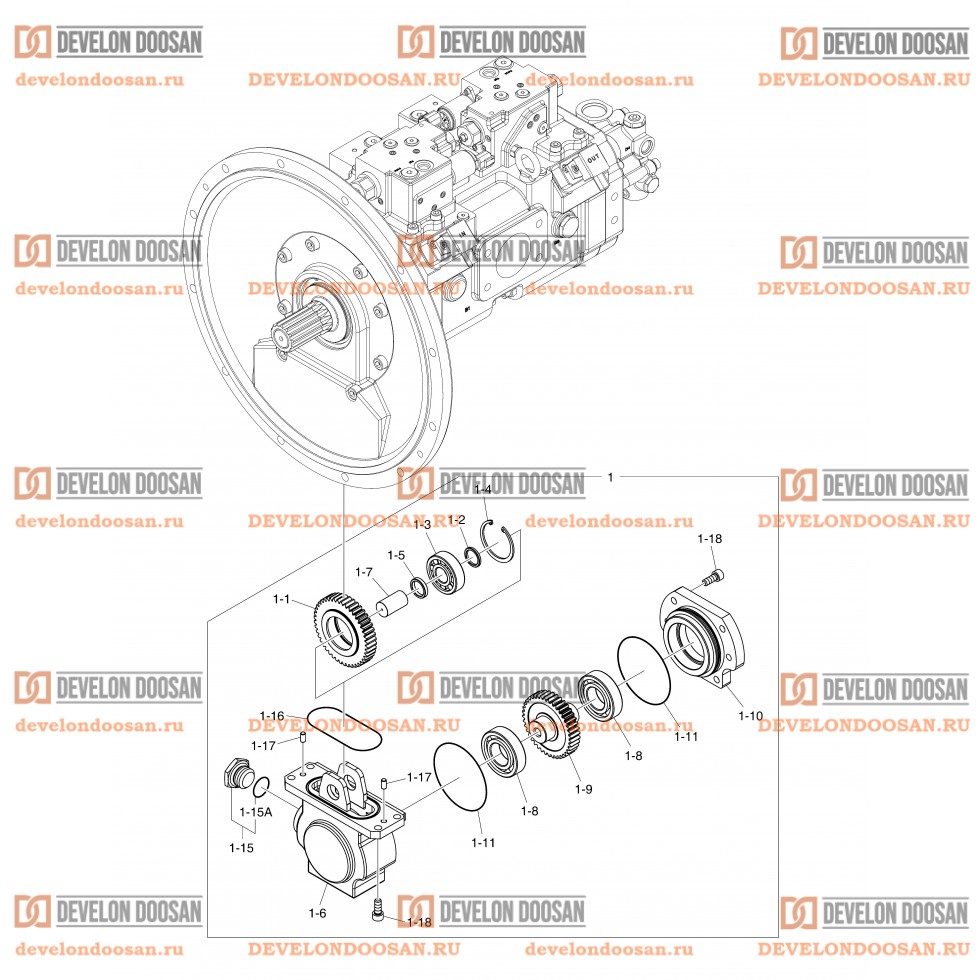 4120 MAIN PUMP - WITH PTO