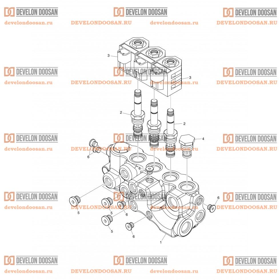 4250 SOLENOID VALVE - 3 SOL