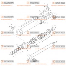 4270 BOOM CYLINDER - L.H(DX225LCA-7M) [1001~3272] [20001~20006]