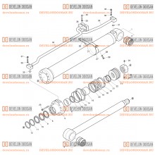 4280 BOOM CYLINDER - R.H(DX225LCA-7M) [1001~3272] [20001~20006]