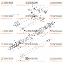 4331 BUCKET CYLINDER - ARM 2.9m/3.5m [3260~] [20007~]