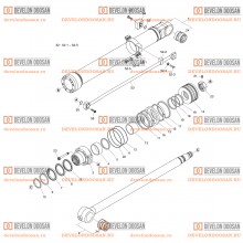 4341 BUCKET CYLINDER - ARM 2.4m [3356~] [20007~]