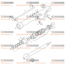 4350 BUCKET CYLINDER - ARM 6.2m [1001~3328] [20001~20006]