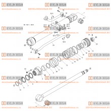 4351 BUCKET CYLINDER - ARM 6.2m  [ 3329~ ]  [ 20007~ ]
