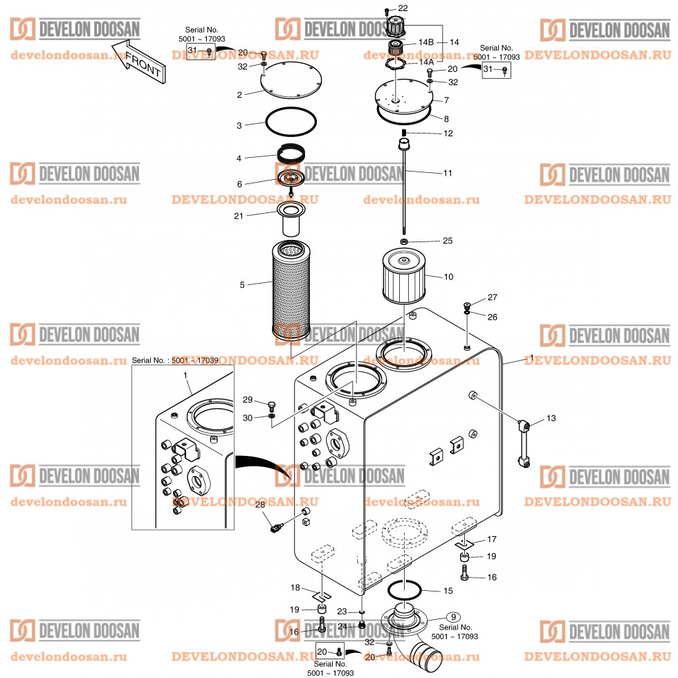 1220 OIL TANK  [ 5001~18573 ]