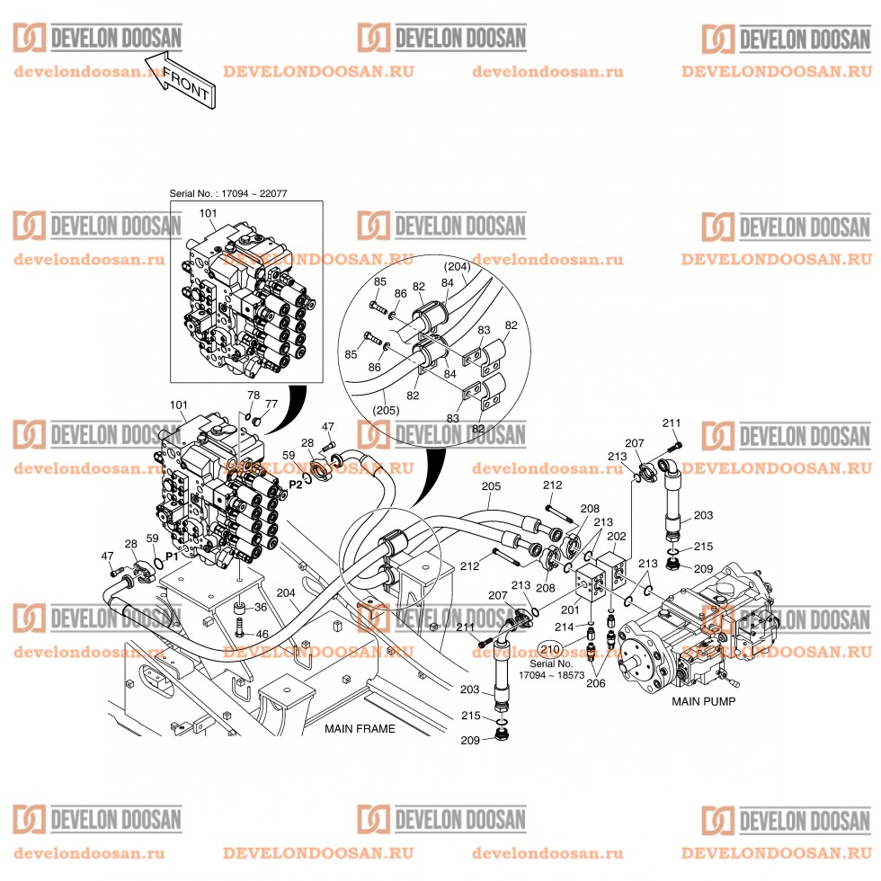 1272 MAIN PIPING(1) - PUMP  [ 17094~ ]